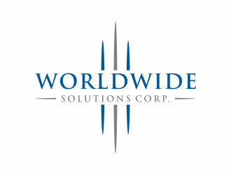 Worldwide Solutions Corp. logo design by christabel