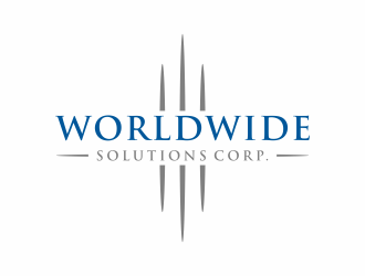 Worldwide Solutions Corp. logo design by christabel