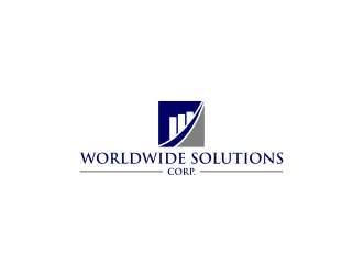 Worldwide Solutions Corp. logo design by diki