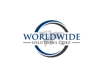 Worldwide Solutions Corp. logo design by alby