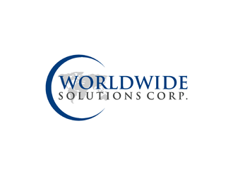 Worldwide Solutions Corp. logo design by alby