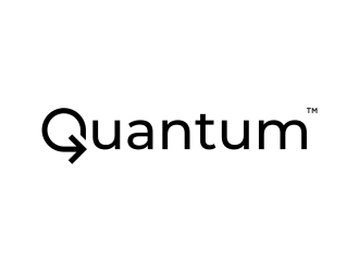 Quantum logo design by Galfine