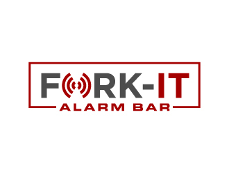 Fork-It Alarm Bar   logo design by sakarep