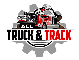 All Truck & Track logo design by ElonStark