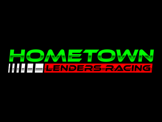 Hometown Lenders Racing logo design by Franky.