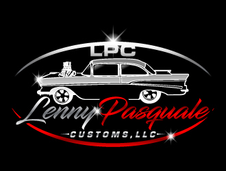LENNY PASQUALE CUSTOMS, LLC logo design by dasigns