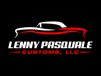 LENNY PASQUALE CUSTOMS, LLC logo design by KDesigns