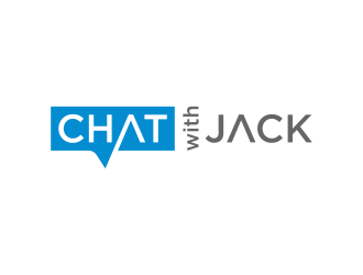 CHAT with JACK logo design by BlessedArt