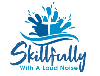Skillfully With A Loud Noise logo design by ElonStark