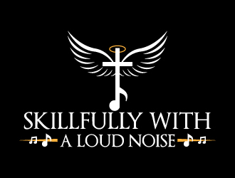 Skillfully With A Loud Noise logo design by Suvendu