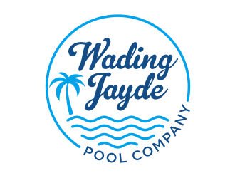 Wading Jayde Pool Company logo design by GemahRipah