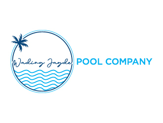 Wading Jayde Pool Company logo design by cybil
