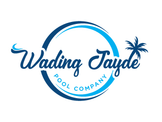 Wading Jayde Pool Company logo design by cybil
