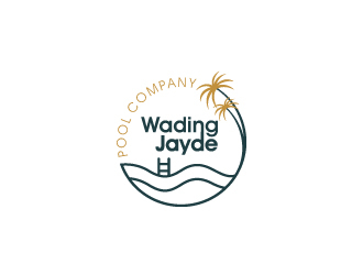 Wading Jayde Pool Company logo design by zinnia