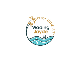 Wading Jayde Pool Company logo design by zinnia