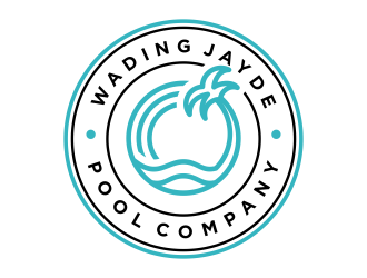 Wading Jayde Pool Company logo design by Galfine