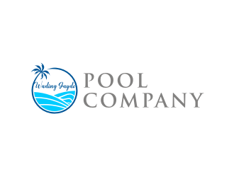 Wading Jayde Pool Company logo design by RatuCempaka