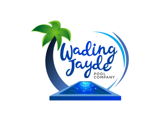 Wading Jayde Pool Company logo design by yurie