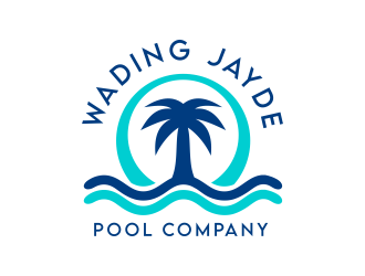Wading Jayde Pool Company logo design by ingepro