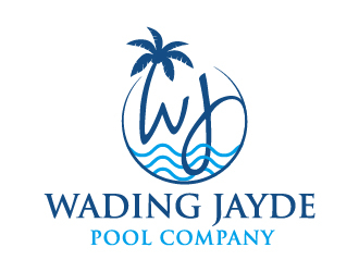 Wading Jayde Pool Company logo design by mewlana