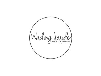 Wading Jayde Pool Company logo design by bombers