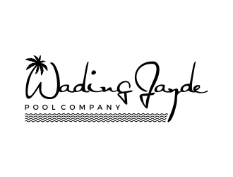 Wading Jayde Pool Company logo design by BlessedArt
