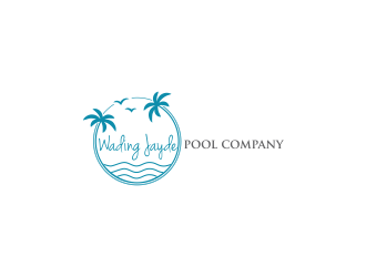 Wading Jayde Pool Company logo design by oke2angconcept