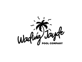 Wading Jayde Pool Company logo design by WRDY