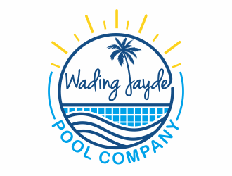 Wading Jayde Pool Company logo design by agus