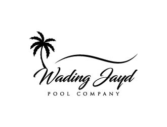 Wading Jayde Pool Company logo design by maserik