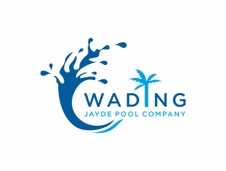 Wading Jayde Pool Company logo design by yoichi