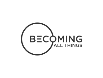 Becoming All Things logo design by pel4ngi