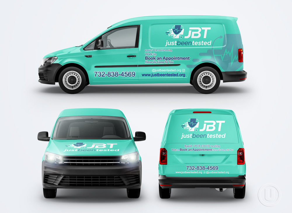 JBT (Just Been Tested) logo design by Ulid