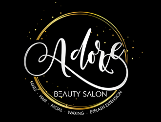 Adore Beauty Salon logo design by 3Dlogos