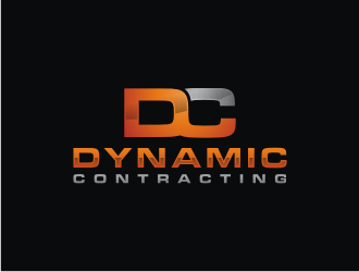 Dynamic Contracting logo design by Artomoro