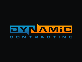 Dynamic Contracting logo design by Artomoro