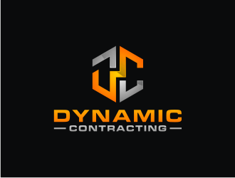 Dynamic Contracting logo design by Artomoro