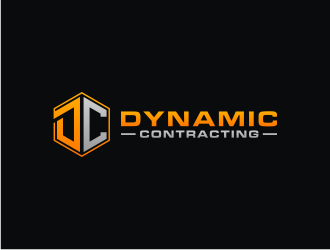 Dynamic Contracting logo design by Artomoro