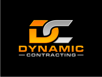 Dynamic Contracting logo design by Artomoro