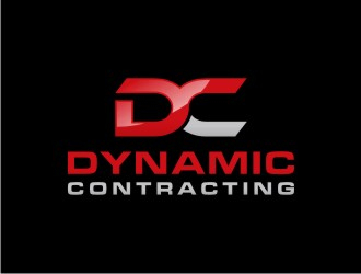 Dynamic Contracting logo design by sabyan