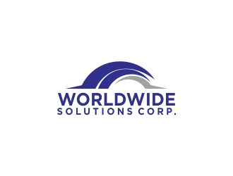 Worldwide Solutions Corp. logo design by Greenlight