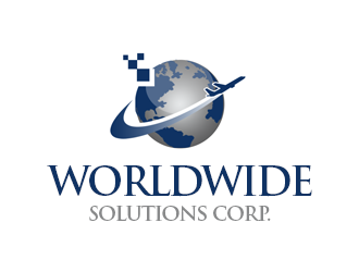 Worldwide Solutions Corp. logo design by kunejo