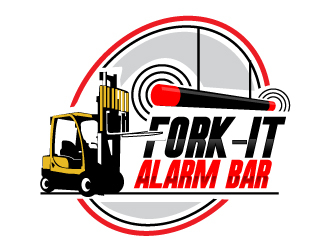 Fork-It Alarm Bar   Logo Design