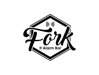 Fork-It Alarm Bar   logo design by meliodas