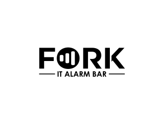 Fork-It Alarm Bar   logo design by meliodas
