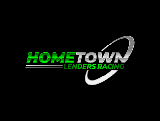 Hometown Lenders Racing logo design by fastsev
