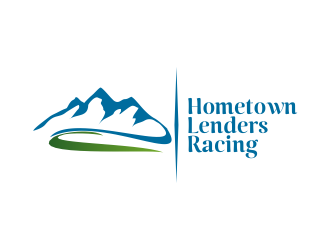 Hometown Lenders Racing logo design by Greenlight