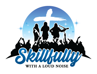 Skillfully With A Loud Noise logo design by JMikaze