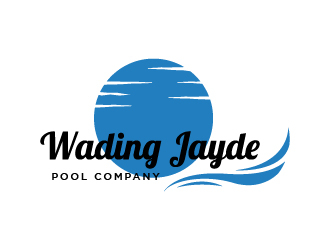 Wading Jayde Pool Company logo design by gateout