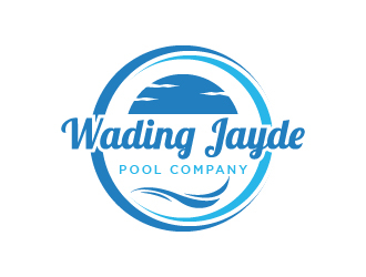Wading Jayde Pool Company logo design by gateout